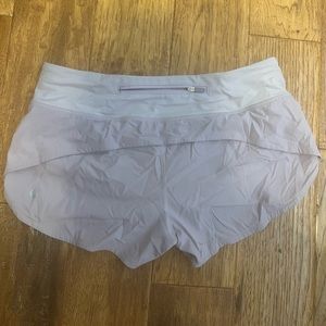 Lululemon Speed Up Shorts. Inseam 2.5 inches